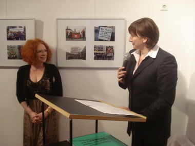 Anetta Kahane und Frau Johne