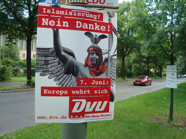 DVU-Plakat
